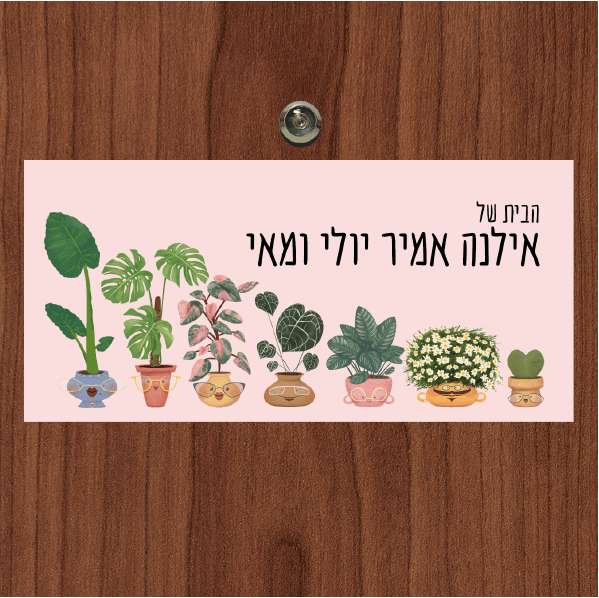 שלט מגנטי לדלת