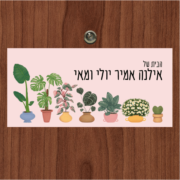 שלט מגנטי לדלת