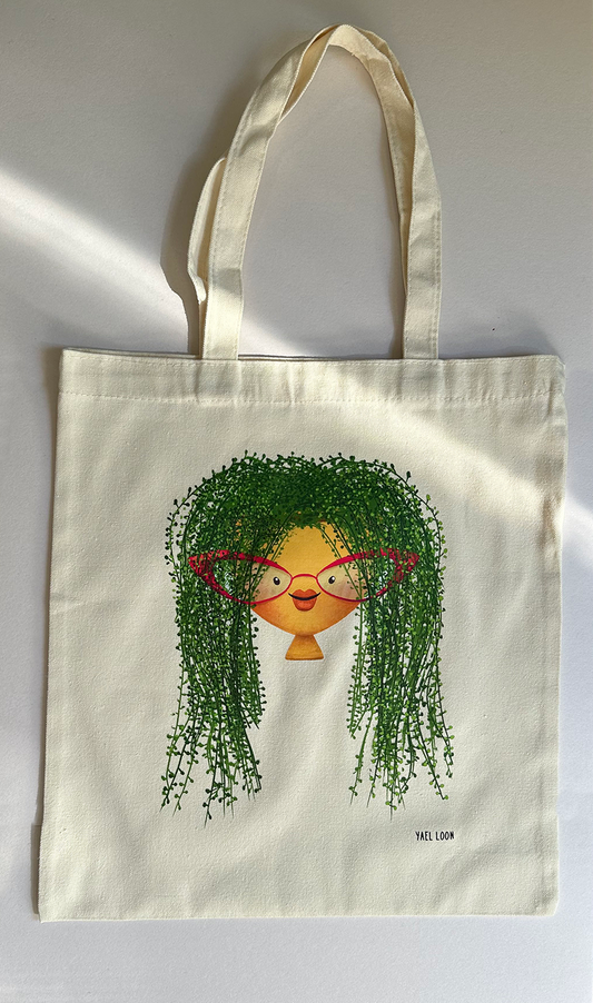 תיק בד סנציו פנינים