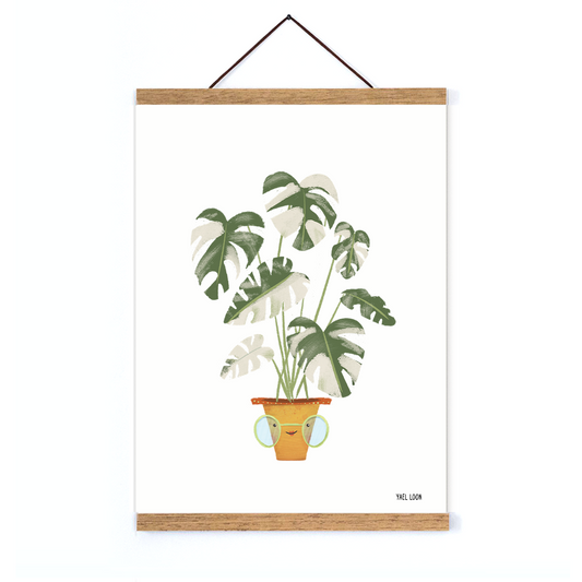 פרינט מונסטרה אלבו