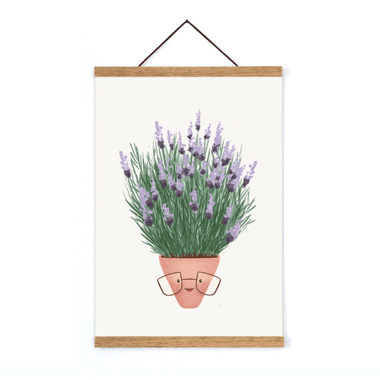 פרינט לבנדר