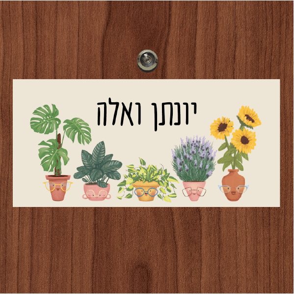 שלט מגנטי לדלת